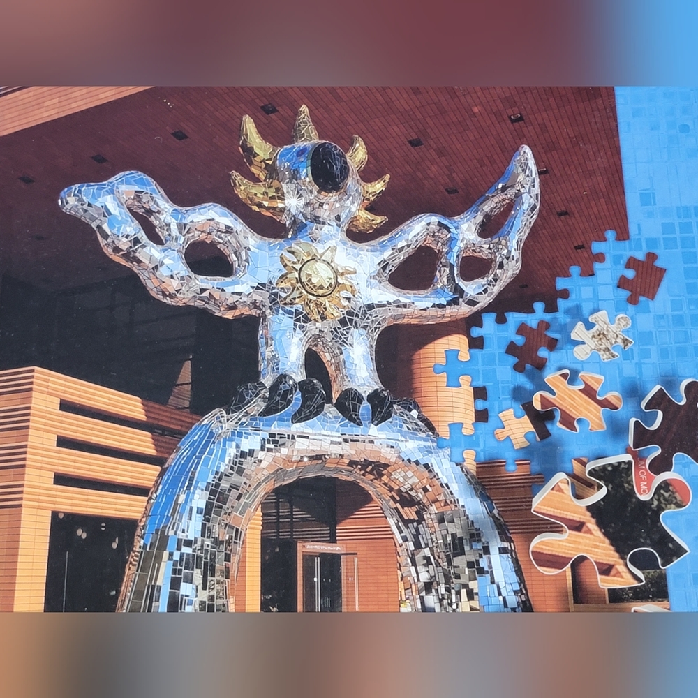 Firebird Puzzle 500 Pieces Bechtler Museum Modern Art Charlotte 19x27" NEW - Picture 3 of 8